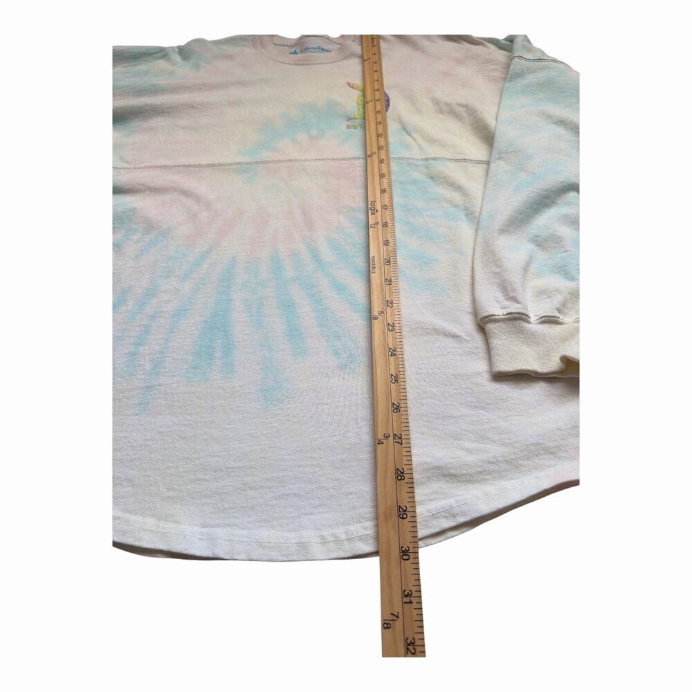 Disneyland Resort Spirit Jersey Adult Small Cream Tie Dye Disney Parks Casual - Picture 10 of 12